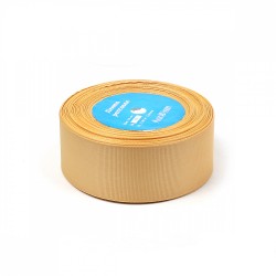 Лента репсовая 38мм в инд.упаковке цв. 826 песочный Magic4Hobby уп. 22,86м (±1м)