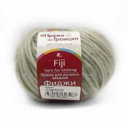 Пряжа для вязания ТРО Фиджи (20% мериносовая шерсть, 60% хлопок, 20% акрил) 5х50г/95м цв.0043 суровый лен