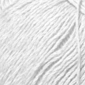 Пряжа для вязания ПЕХ "Жемчужная" (50% хлопок, 50% вискоза) 5х100г/425м цв.001 белый