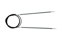 47205 Knit Pro Спицы круговые Zing 3мм/150см, алюминий, нефтритовый