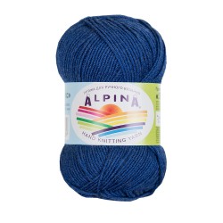 Пряжа ALPINA SLAVIC (70% вискоза, 30% шерсть) 10х50г/140м цв.09 синий