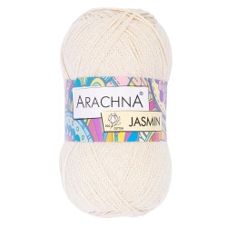 Пряжа ARACHNA JASMIN (80% хлопок, 20% полиэстер) 5х100г/250м цв.24 натуральный