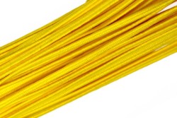 Шнур отделочный 1с14 "Сутаж" 2,5-3мм цв.желтый уп.20м