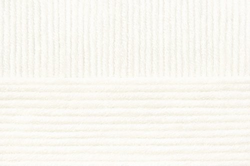 Пряжа для вязания ПЕХ "Перспективная" (50% мериносовая шерсть, 50% акрил) 5х100г/270м цв.001 белый
