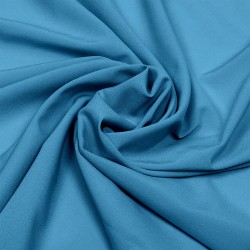 Ткань Софт Ниагара 80 г кв.м 96% полиэстер, 4% спандекс шир.150 см арт.TBY.1801.157 цв.157 голубой уп.25м