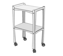 Тележка на колесах для парогенераторов SNAIL, COMELECO AKN - 02B