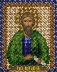 Набор для вышивания PANNA арт. CM-1545 Икона Святого апостола Андрея 8,5х10,5 см