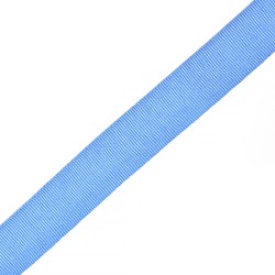 Тесьма TBY в рубчик (шляпная) арт. TGS20264S шир.20мм цв.голубой уп.50м