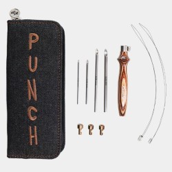 21002 KnitPro Набор инструментов для ковровой техники Punch Earthy