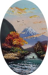 Набор для вышивания PANNA арт. BN-5017 Фудзияма в лучах рассвета 20х32 см