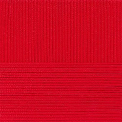 Пряжа для вязания ПЕХ "Классический хлопок" (100% мерсеризованный хлопок) 5х100г/250м цв.006 красный