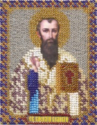 Набор для вышивания PANNA арт. CM-1400 Икона Святого Василия Великого 8,5х10,5 см