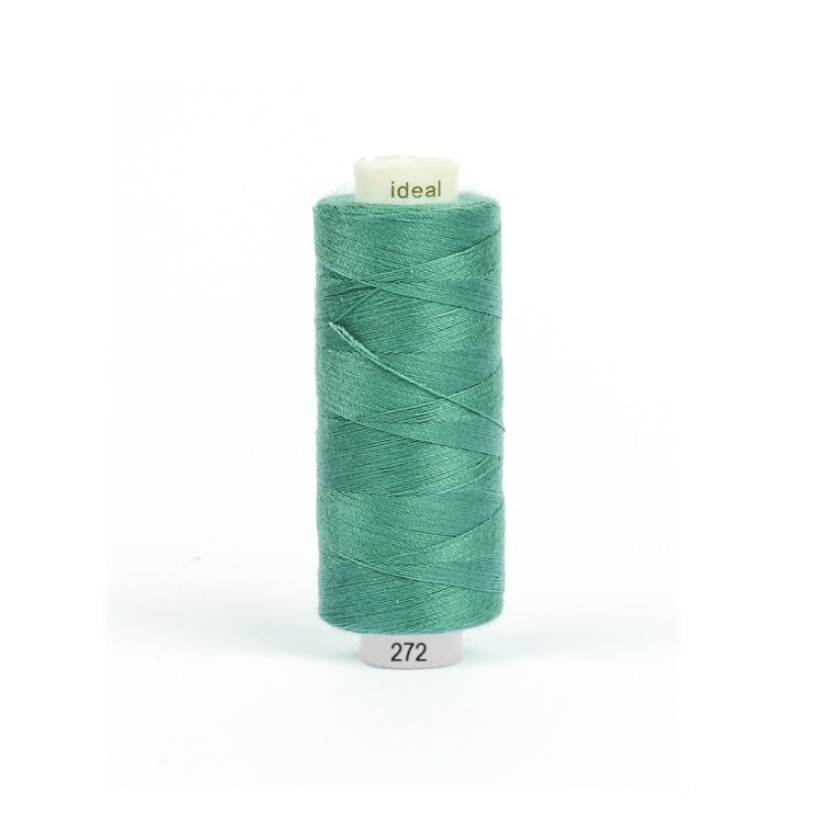 Нитки бытовые IDEAL 40/2 366м 100% п/э, цв.272 зеленый