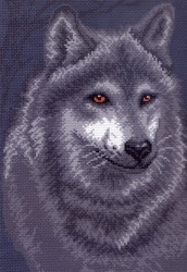 Рисунок на канве МАТРЕНИН ПОСАД арт.28х37 - 0495 Волк упак (1 шт)