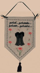 Набор для вышивания Le Bonheur des Dames арт.5056 Аксессуара Prive (Личное) 17х25 см