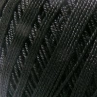 Пряжа для вязания ПЕХ "Ажурная" (100% хлопок) 10х50г/280м цв.002 черный