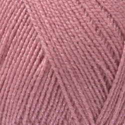 Пряжа для вязания ПЕХ "Мерцающая" (96% акрил, 4% метанит) 5х100г/430м цв.085 розовая дымка