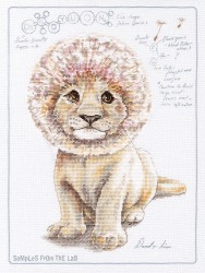 Набор для вышивания РТО арт.M70040 DaNDY-lion 23х32 см