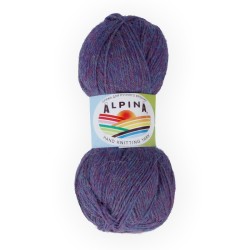 Пряжа ALPINA ROLAND (100% альпака) 4х50г/200м цв.37 сине-фиолетовый