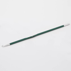 47465 Knit Pro Крючок для вязания "Zing" 3мм, алюминий, нефтритовый