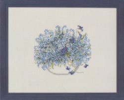 Набор для вышивания OEHLENSCHLAGER арт.76446 Полевые цветы 23х30 см