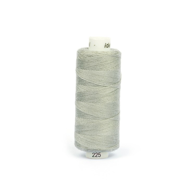Нитки бытовые IDEAL 40/2 366м 100% п/э, цв.225 серый