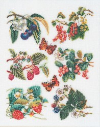 Набор для вышивания THEA GOUVERNEUR арт.3021 Группа фруктов 33х42 см