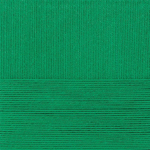 Пряжа для вязания ПЕХ "Классический хлопок" (100% мерсеризованный хлопок) 5х100г/250м цв.480 ярк.зелень