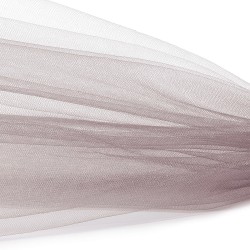 Фатин Кристалл средней жесткости блестящий арт.K.TRM шир.300см, 100% полиэстер цв. 89 К уп.50м - пудрово-розовый