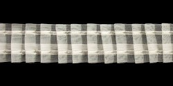 Лента шторная 40мм сборка: карандаш арт.0с797 цв. прозрачный рул. 10м