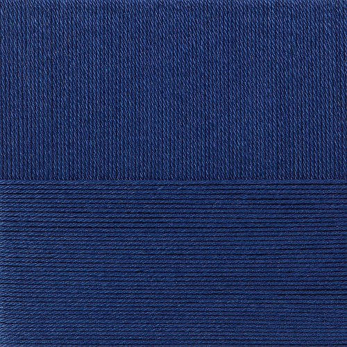 Пряжа для вязания ПЕХ "Классический хлопок" (100% мерсеризованный хлопок) 5х100г/250м цв.571 синий