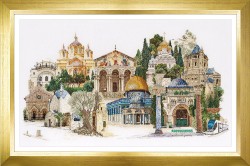 Набор для вышивания THEA GOUVERNEUR арт.533A Иерусалим 79х50 см