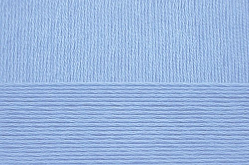 Пряжа для вязания ПЕХ "Хлопок Натуральный" летний ассорт (100% хлопок) 5х100г/425 цв.005 голубой