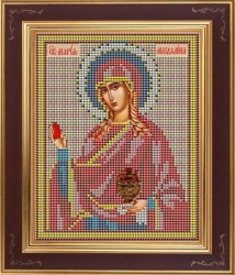 Набор для вышивания бисером GALLA COLLECTION арт.М 224 Св. Мария Магдалина 12х15 см