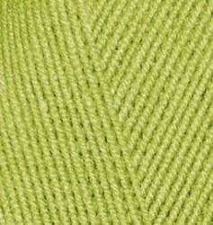 Пряжа для вязания Ализе LanaGold 800 (49% шерсть/ 51% акрил) 5х100г/800м цв.193 фисташка упак (1 упак)