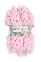 Пряжа ARACHNA LAZY (100% микрополиэстер) 5х100г/8,5м цв.07 св.розовый