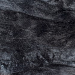 Шерсть для валяния ТРО "Гребенная лента" (вискоза) 50г цв.0140 черный