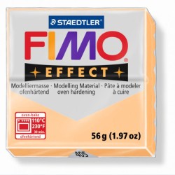FIMO Effect полимерная глина, запекаемая в печке, уп. 56г цв.персик, арт.8020-405