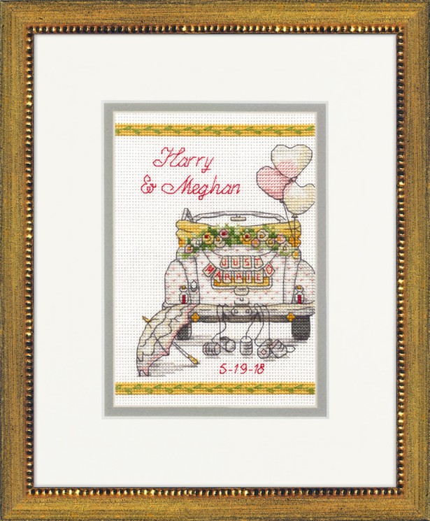 Набор для вышивания DIMENSIONS арт.DMS-70-65185 Wedding Day 12,7х17,8 см