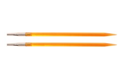 51253 Knit Pro Спицы съемные Trendz 4мм для длины тросика 28-126см, акрил, оранжевый, 2шт