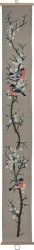 Набор для вышивания EVA ROSENSTAND арт.09-2775 Три снегиря 18х141 см