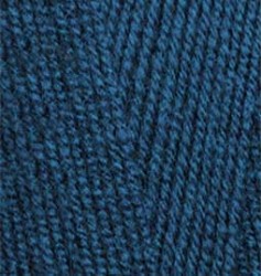 Пряжа для вязания Ализе LanaGold 800 (49% шерсть/ 51% акрил) 5х100г/800м цв.155 т.бирюзовый упак (1 упак)