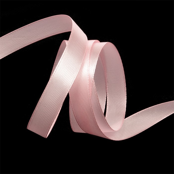 Лента атласная 1/2" (12мм) цв.3053 св.розовый IDEAL уп.27,4 м