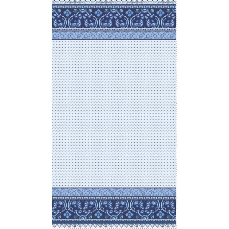 Ткань для пэчворка PEPPY Лазурное Чудо Панель 110 г/м  100% хлопок цв.ЛЧ-06 синий уп.60х110 см
