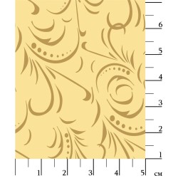 Ткань для пэчворка PEPPY Русские Традиции 110 г/м  100% хлопок цв.РТ-19 бежевый уп.50х55 см