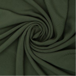 Ткань Штапель 130 г/м2 100% вискоза шир.145 см арт.Р.21264.23 цв.23 зеленый уп.25м