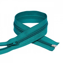 Молния MaxZipper пласт. спираль №5-N 60см цв.F257 бирюза уп.10шт