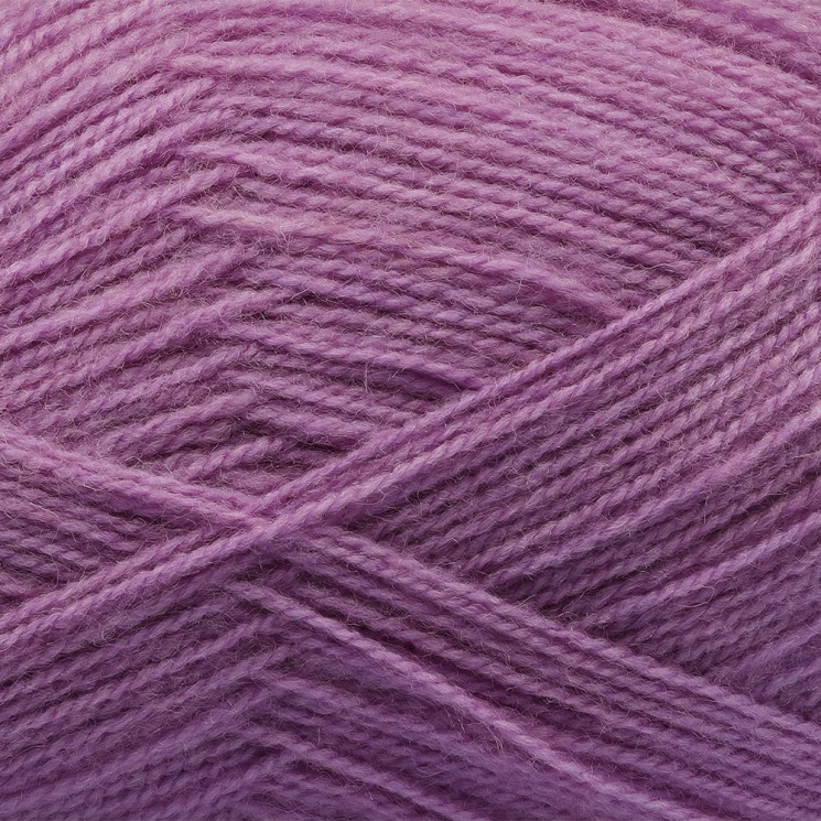Пряжа для вязания ПЕХ "Ангорская тёплая" (40% шерсть, 60% акрил) 5х100г/480м цв.029 розовая сирень