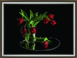 Набор ЧМ арт. КС-1061 для изготовления картины со стразами Crystal Art Романтика 30/3x42 см упак (1 шт)