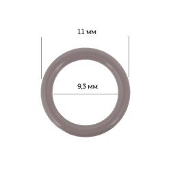 Кольцо для бюстгальтера пластик ARTA.F.SF-1-2 d9,3мм, цв.1645 шиншилла, уп.50шт